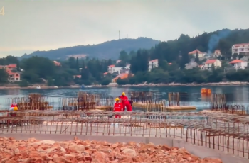 Prilog na HRT-u o izgradnji novog Pomorsko putničkog terminala Vela Luka