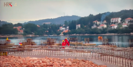 Prilog na HRT-u o izgradnji novog Pomorsko putničkog terminala Vela Luka