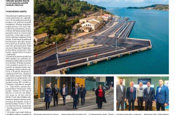 Iz medija: Završna konferencija projekta Izgradnja pomorsko-putničkog terminala Vela Luka